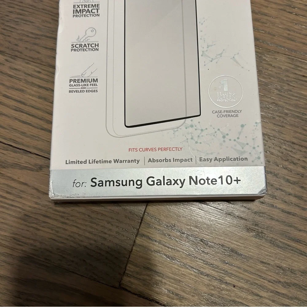 Invisible shield glass fusion hybrid glass screen protector for Samsung galaxy